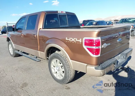 2011 Ford F-150 King Ranch из США, поврежденный, VIN 1FTFW1EF9BKD01093